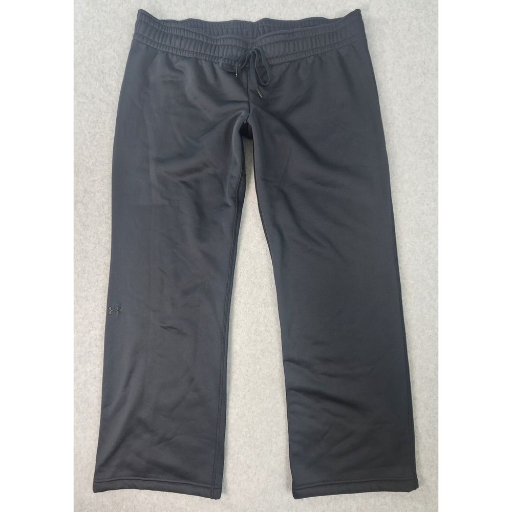 Under Armour Storm 1 Sweatpants Womens 38x31 Black‎ Armour Fleece Light 1248645